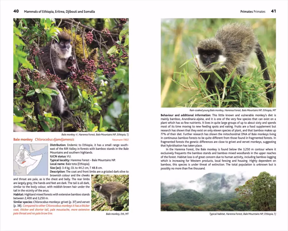 Mammals of Ethiopia - Meru Publishing