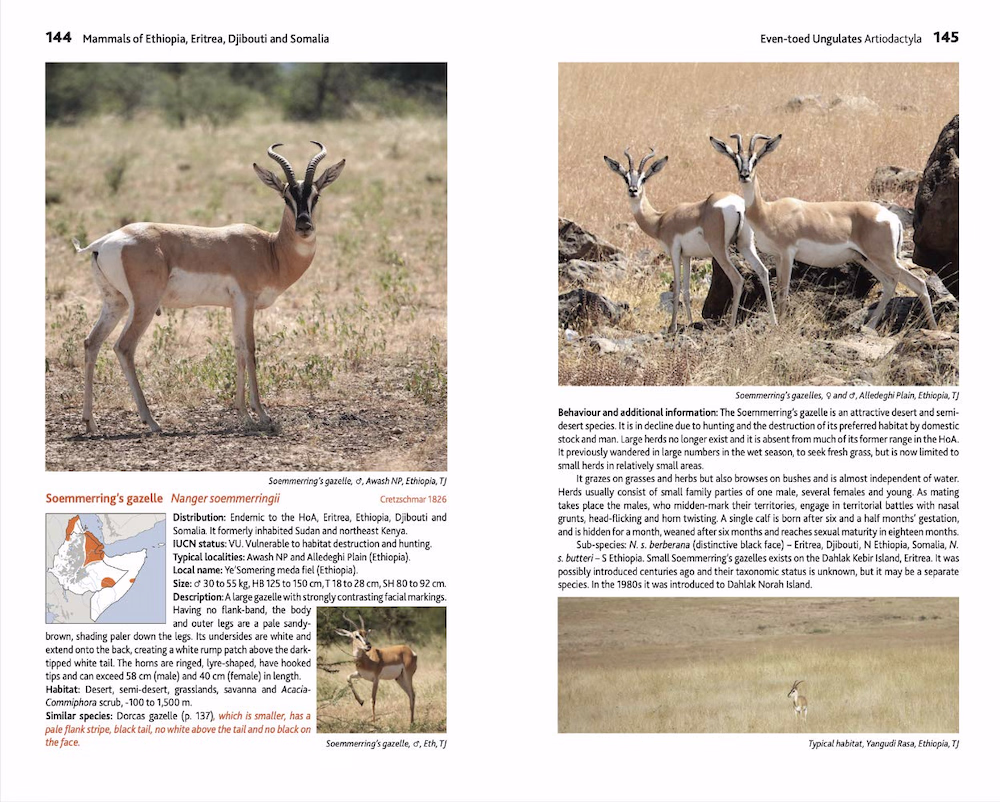 Mammals of Ethiopia - Meru Publishing